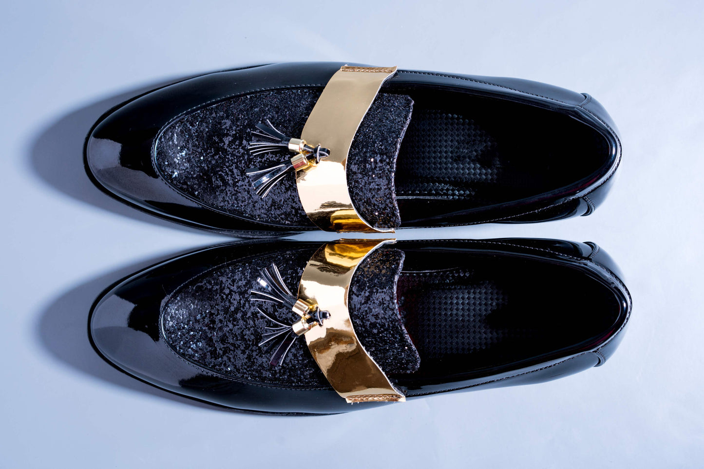 Stylish Wear Jonas Paramount Men Shiny Black Color Outdoor Formal And Party Casual Ethnic Loafer