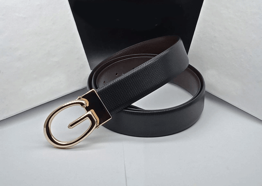 Supreme G-Design Buckle High Quality Leather Belts For Men-JonasParamount