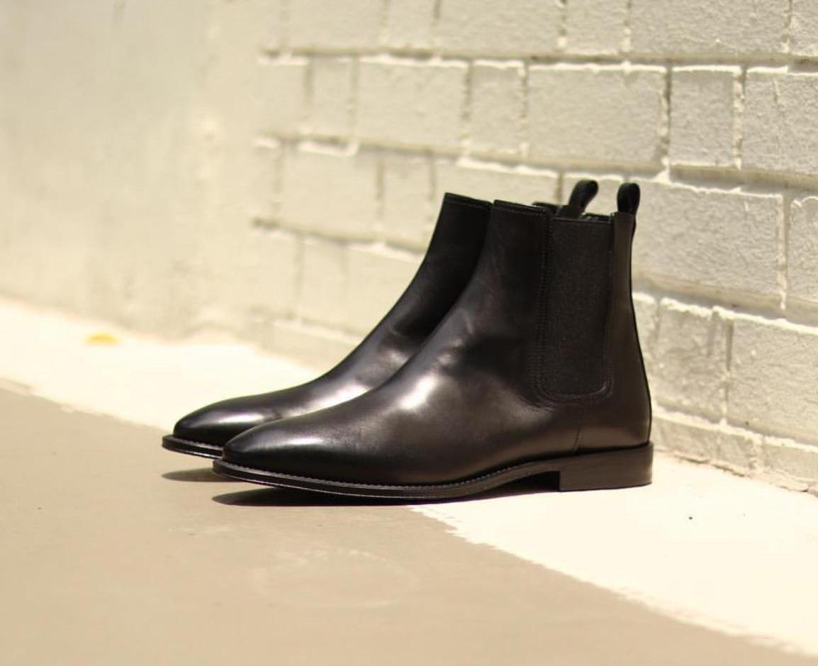 Brand New Men's Chelsea Boot Genuine Calf Bottom Shoes -JonasParamount