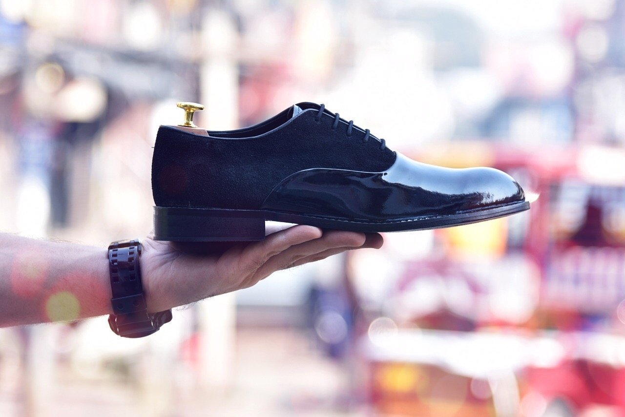 Patent And Suede For Men-JonasParamount
