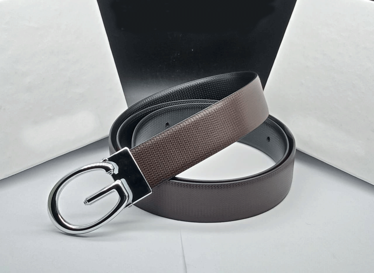 Supreme G-Design Buckle High Quality Leather Belts For Men-JonasParamount