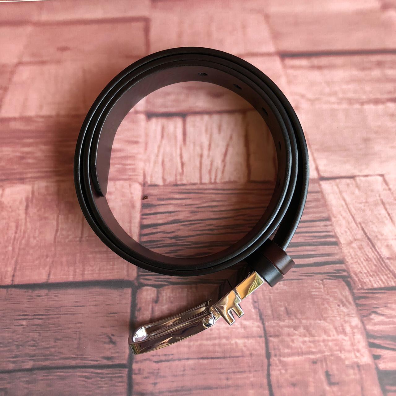 Jack and Jacob Black and Brown Reversible Mens Leather Belts