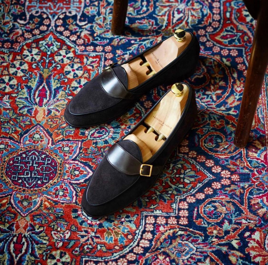 Stylish Men Suede Shoes Fashion Business And Partywear Loafer-JonasParamount