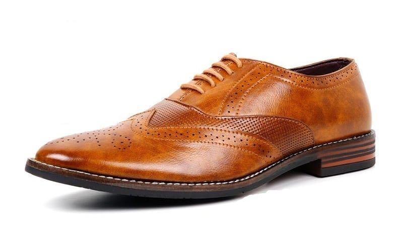 Stylish Oxford Brogues Formal Shoes For Men-JonasParamount
