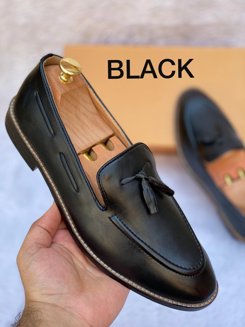 Classic Cool Design Patent Slipons With Tassels For Men-JonasParamount