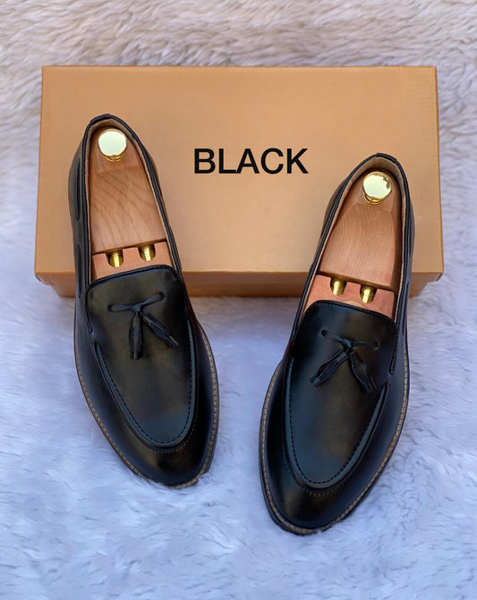 Classic Cool Design Patent Slipons With Tassels For Men-JonasParamount