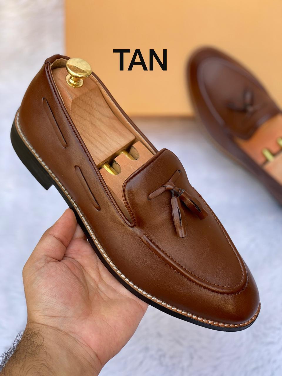 Classic Cool Design Patent Slipons With Tassels For Men-JonasParamount