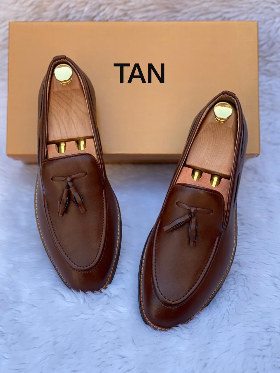 Classic Cool Design Patent Slipons With Tassels For Men-JonasParamount