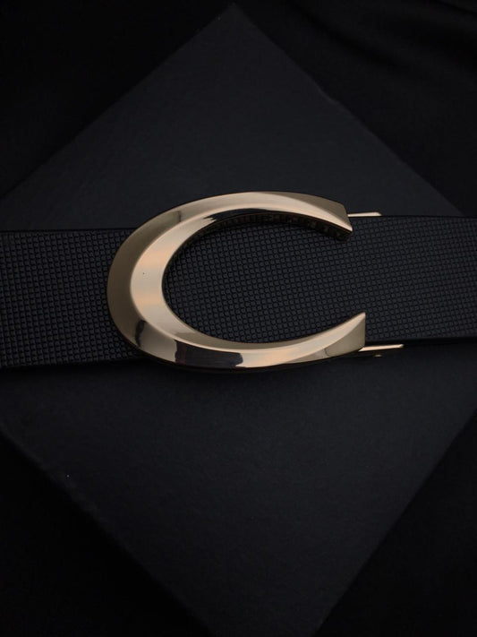 Antique Buckle Leather Strap Belt For Men-JonasParamount