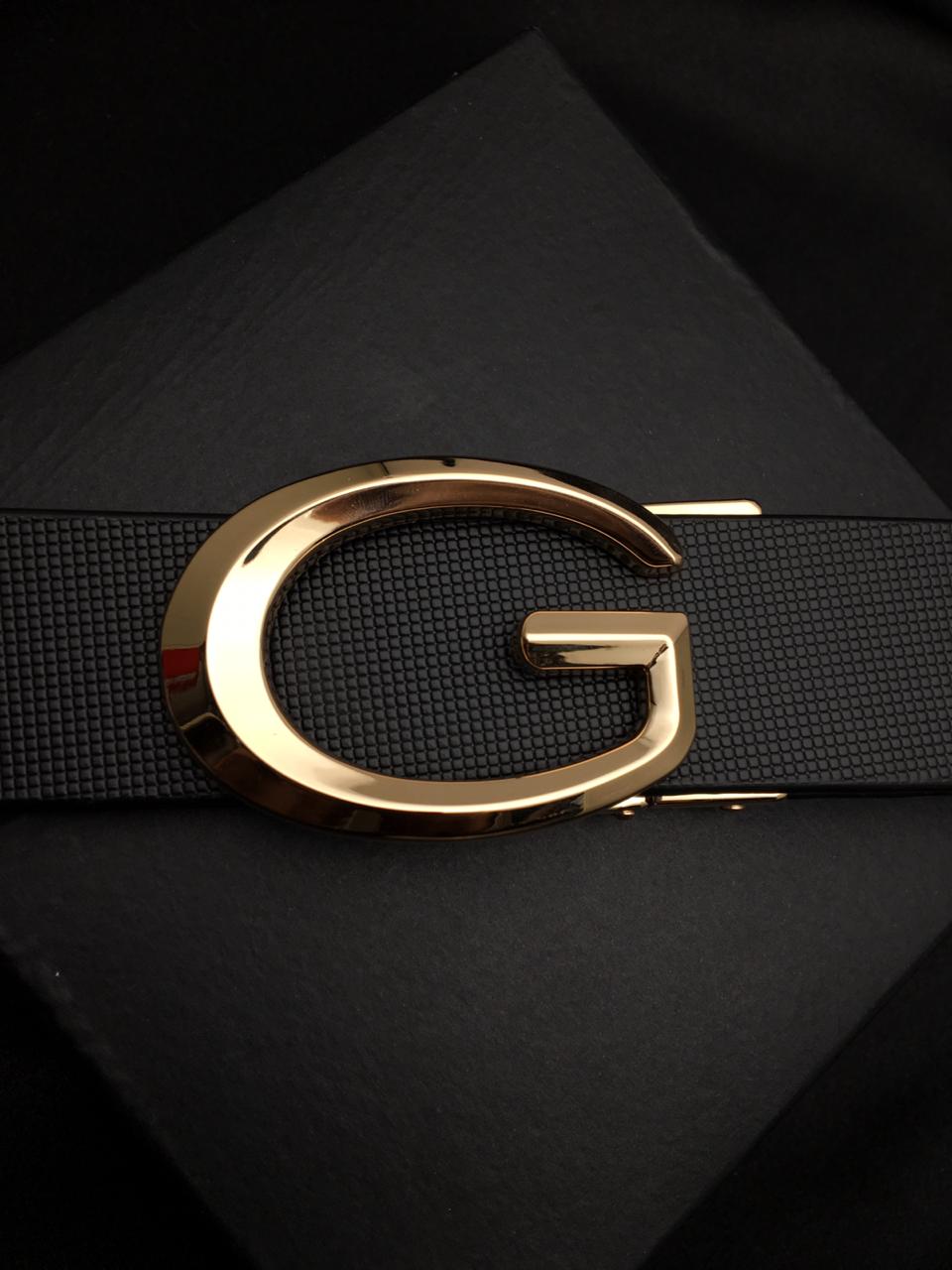 Classic G-Design Buckle High Quality Leather Belts For Men-JonasParamount