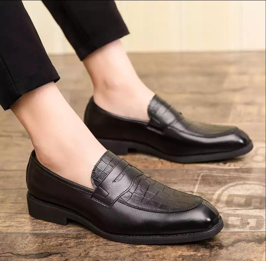 High Quality CROCO Moccasins Durable And Comfortable Shoes For Men-JonasParamount