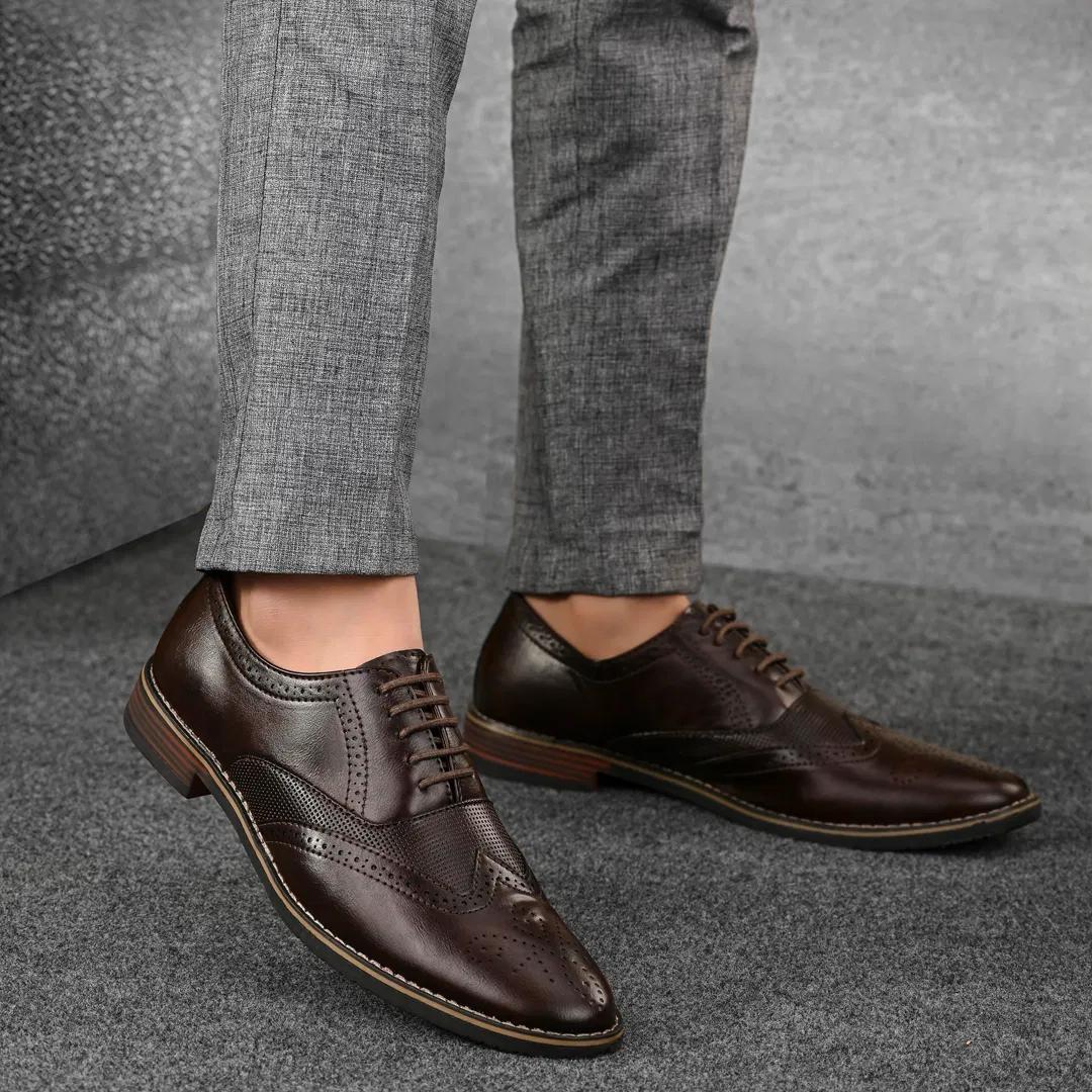 Fashionable New High Quality Croc Moccasin Shoes For Office, Casual And Party Wear-JonasParamount