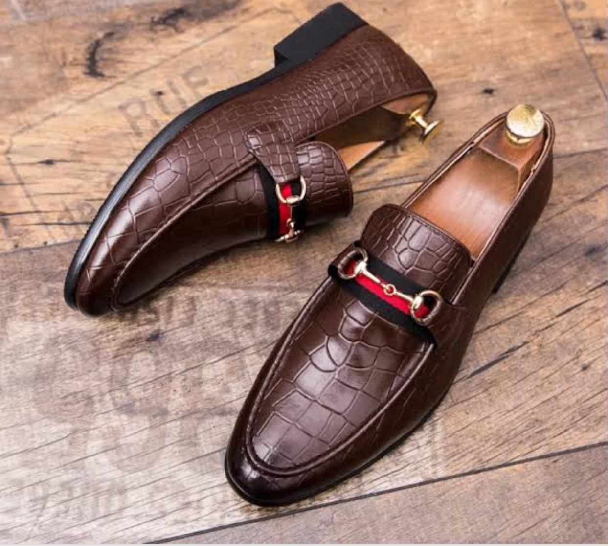 CROCO Moccasins Durable And Comfortable Party And Formal Shoes For Men-JonasParamount