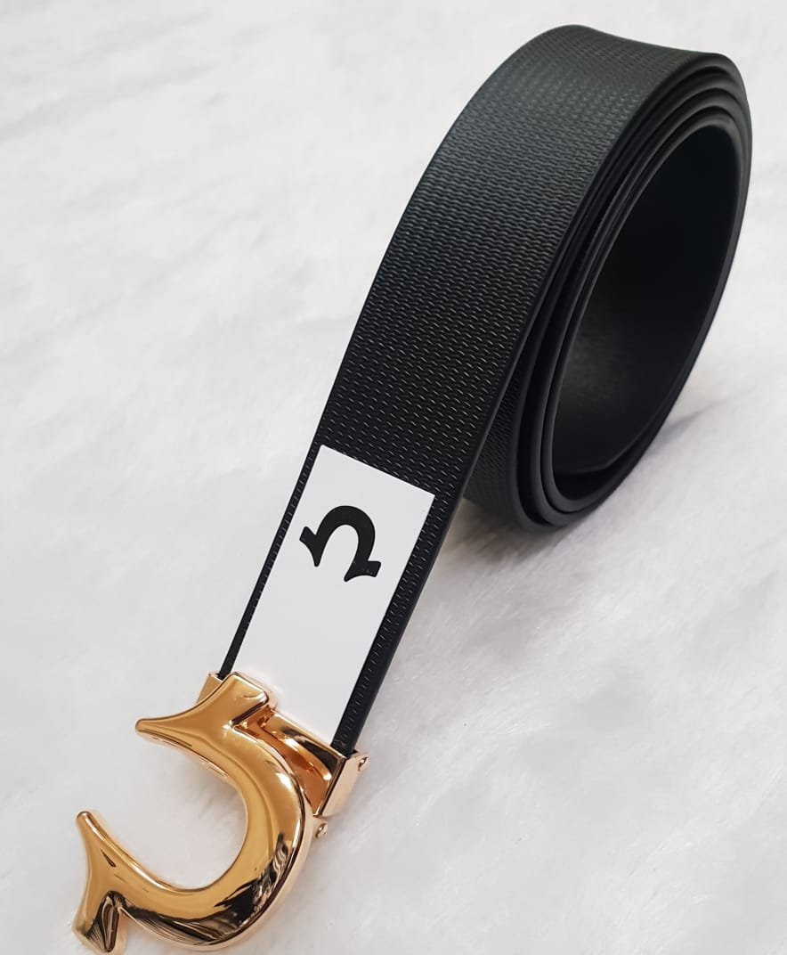 U-Shape Designer Buckle Belt For Men-JonasParamount