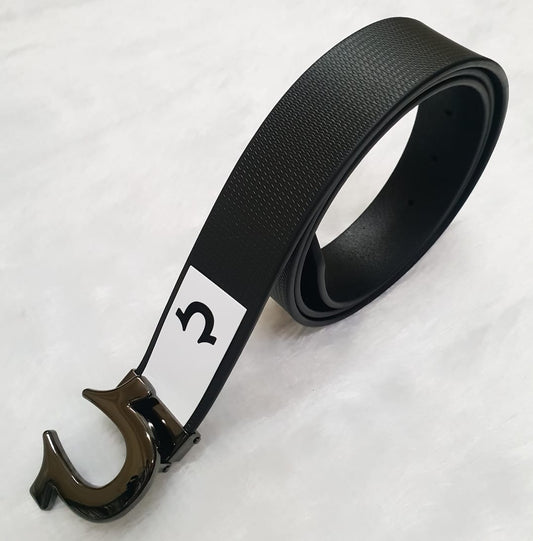 U-Shape Designer Buckle Belt For Men-JonasParamount