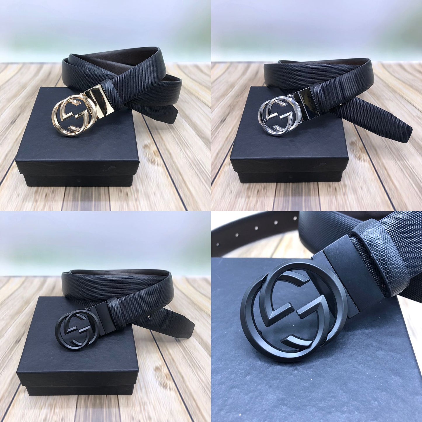 Luxury Designer Belt With GG Pattern For Men's-JonasParamount