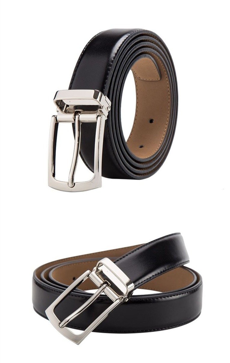 Classic Genuine Leather Strap Belt For Men-JonasParamount