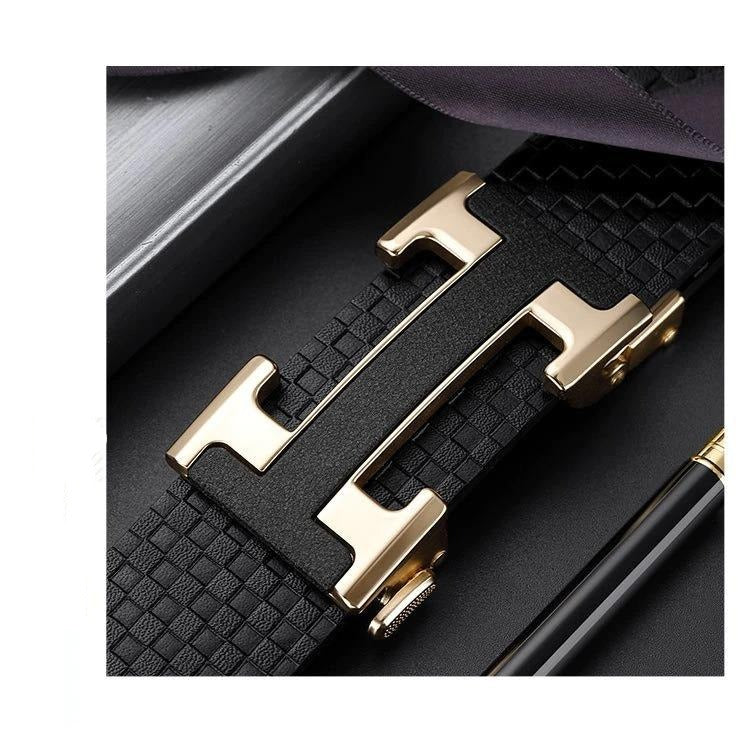 Luxury Brand H Latter Designer Fashionable Belt For Men-JonasParamount