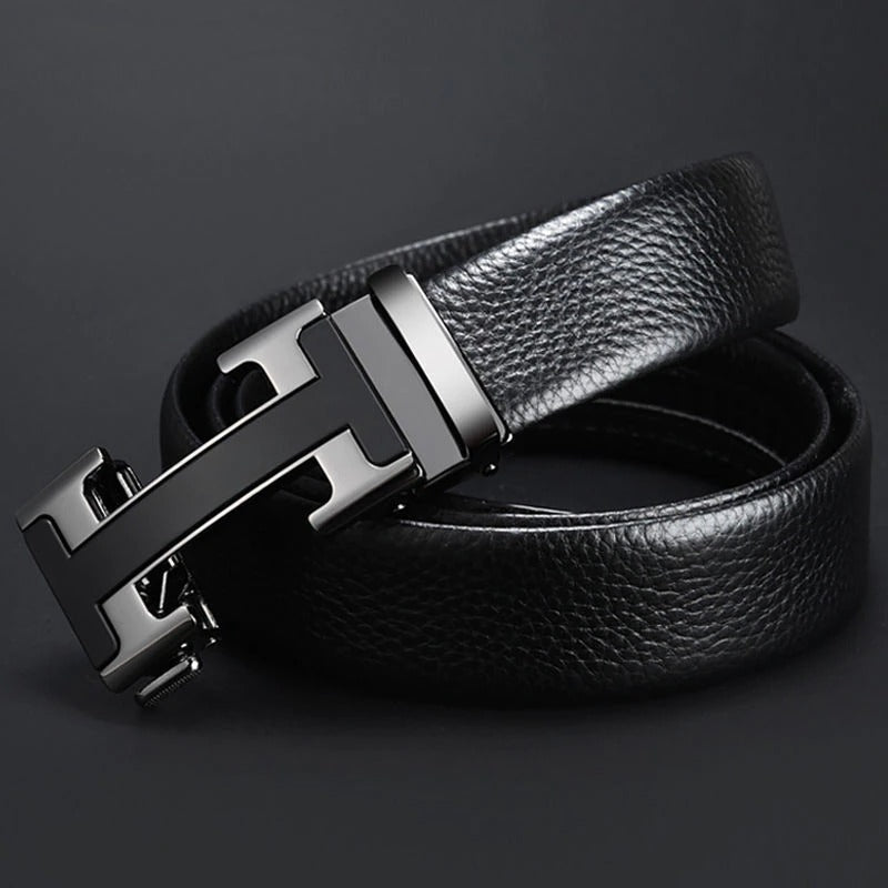Luxury Brand H Latter Designer Fashionable Belt For Men-JonasParamount