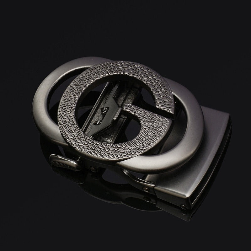 Designer Automatic Buckle Alloy With Letter G Belt For Men's-JonasParamount