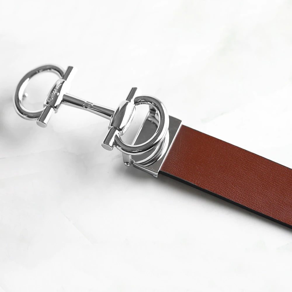 Luxury Vintage Designer Pin Buckle High Quality Genuine Leather Strap Belt For Men-JonasParamount