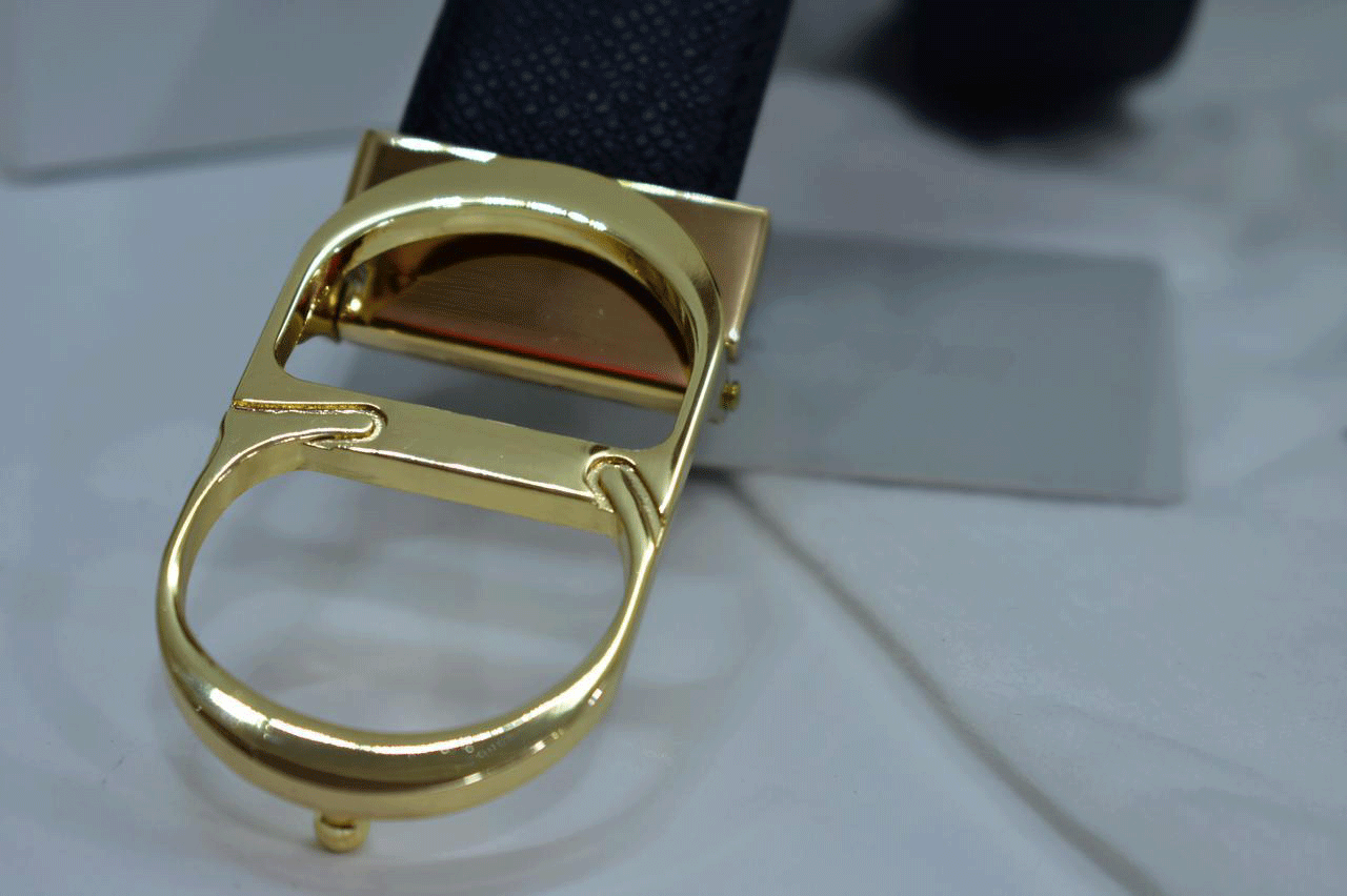 New CD Metal Design High Quality Leather Belt For Men-JonasParamount