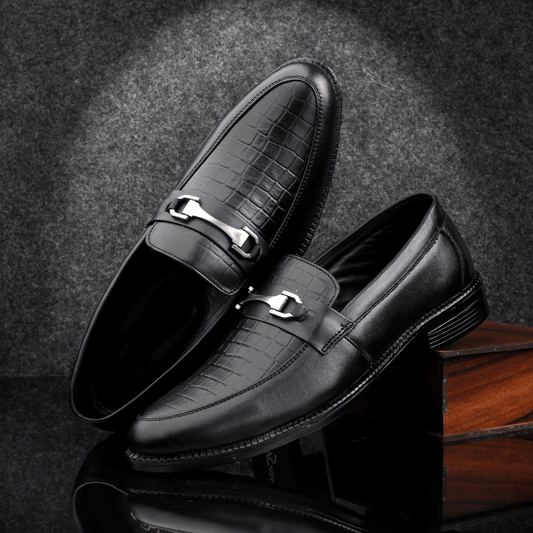 Classic Formal Genuine Leather Slip-on Shoes For Men's-JonasParamount