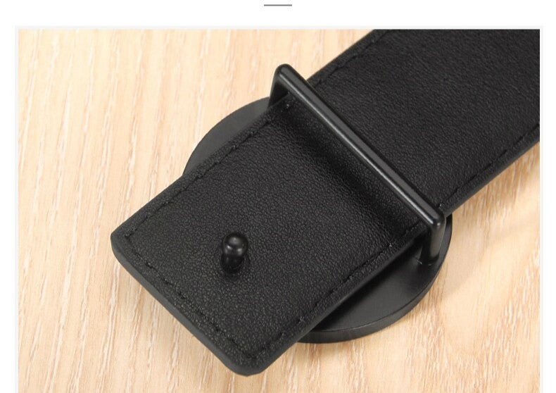 Fashion Vintage G Buckle Leather Designer Belt For Men-JonasParamount