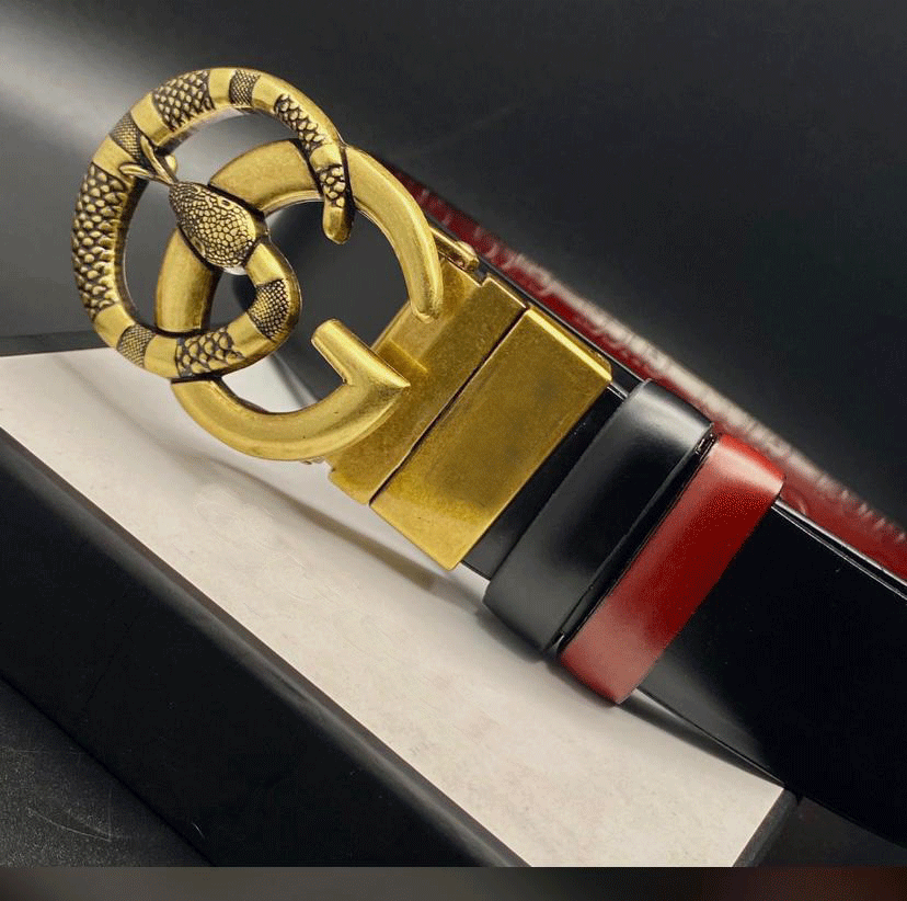 Fashion Alloy  Genuine Leather Constellation Avatar Buckle Belt-JonasParamount