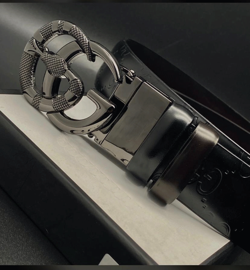 Fashion Alloy  Genuine Leather Constellation Avatar Buckle Belt-JonasParamount