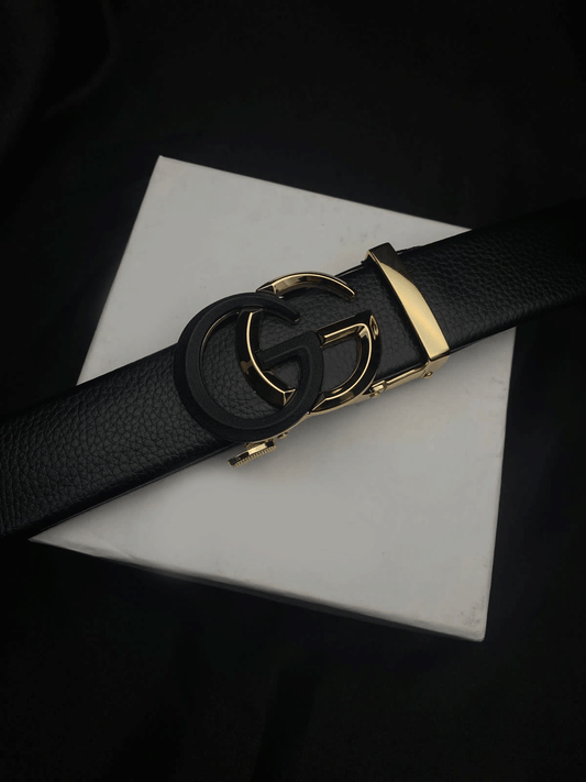 New Fashion Designer Double GG Later Buckle High Quality Belt For Men-JonasParamount