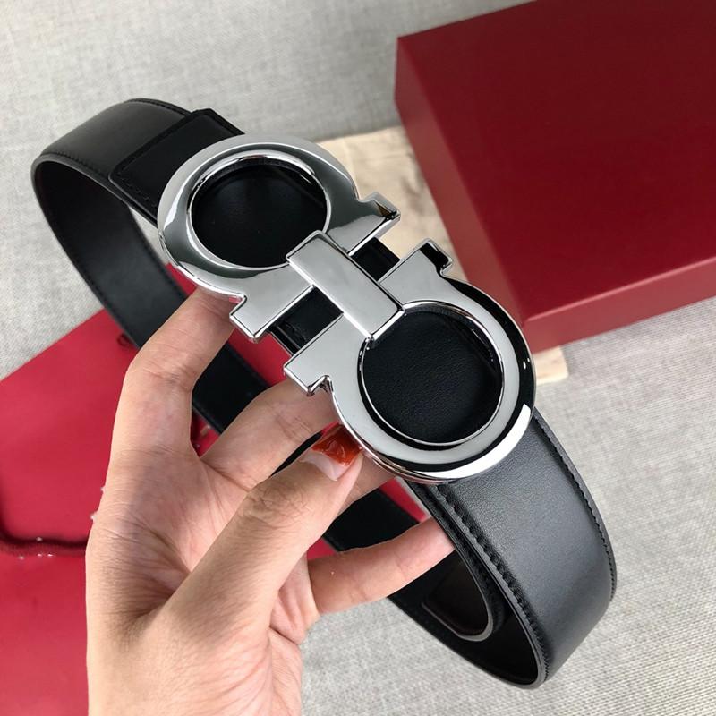 Fashion Casual Metal Buckle Business Leather Belt For Man -JonasParamount