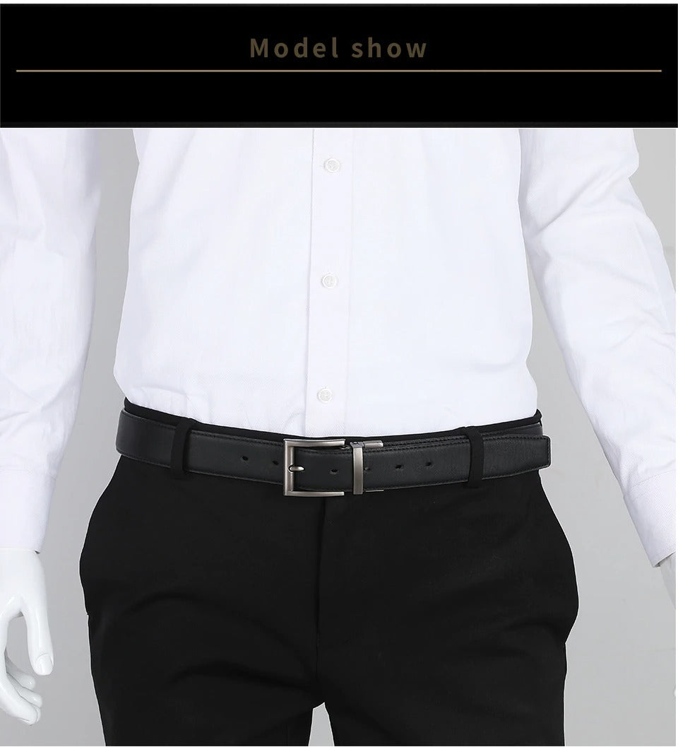 High Quality Casual Men Reversible Belt For Men-JonasParamount