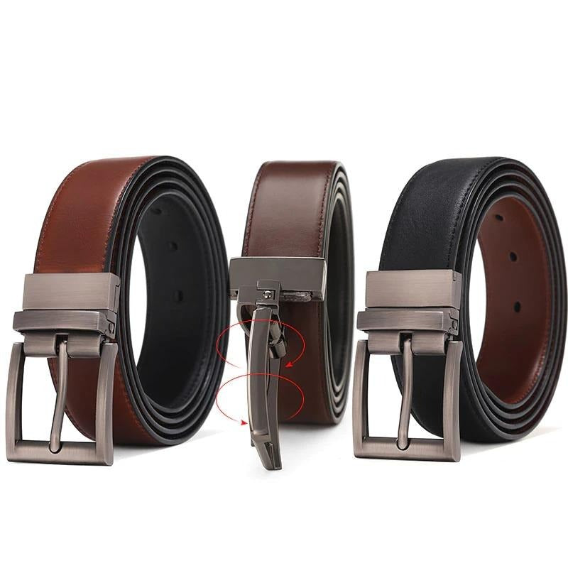 High Quality Casual Men Reversible Belt For Men-JonasParamount