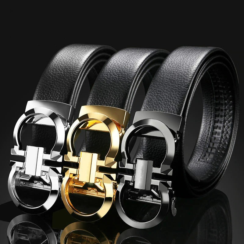 Authentic Automatic Buckle Belt For Men-JonasParamount