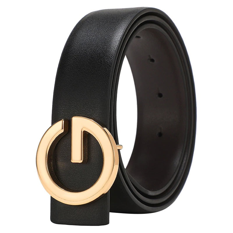 New High Quality Leather Belts For Men-JonasParamount