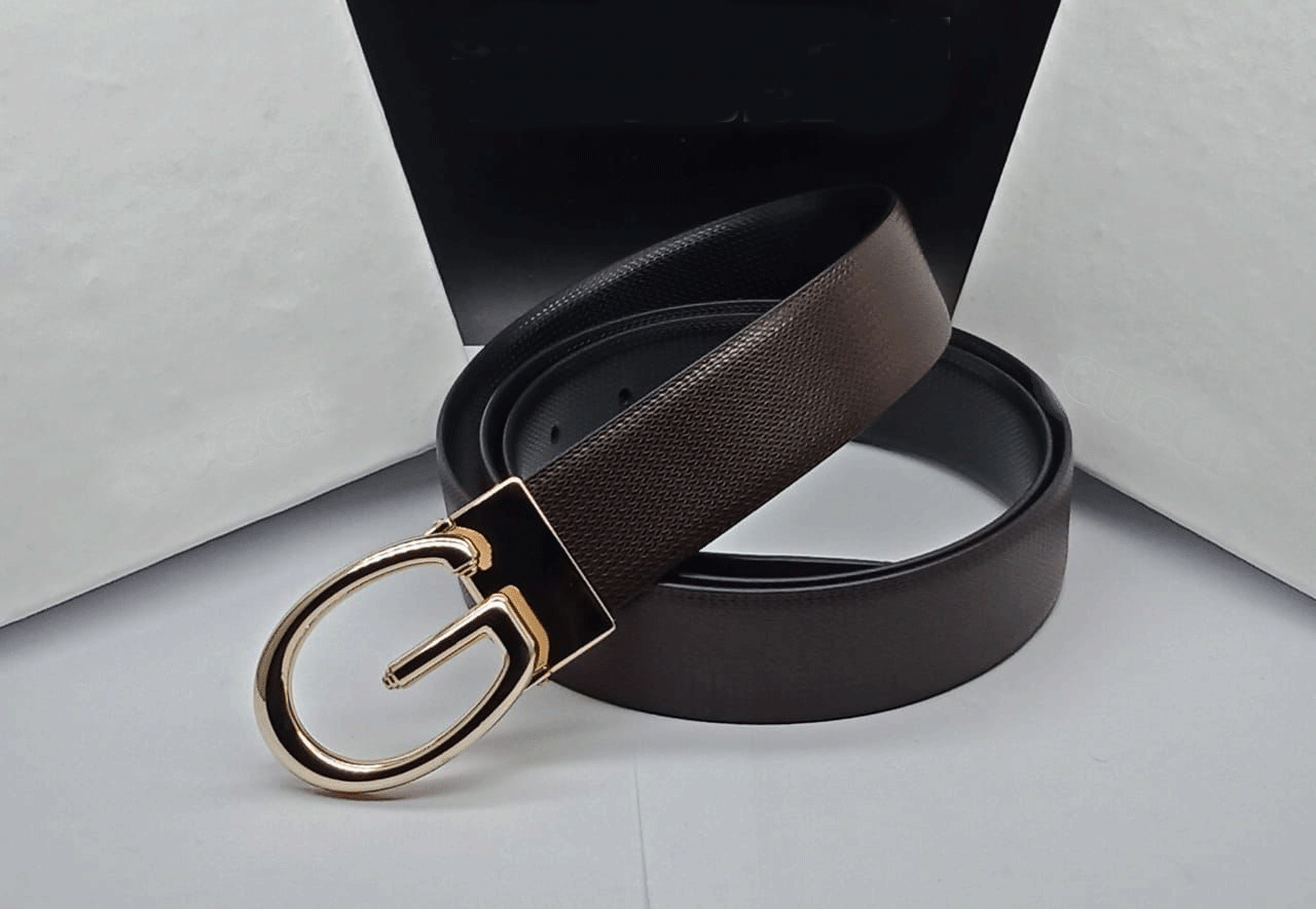 Supreme G-Design Buckle High Quality Leather Belts For Men-JonasParamount